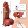 8.26" Suction Realistic Dildo with 3 Powerful Thrusting 9 Vibrating G-Spot Dildo Sex Toy