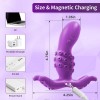 Vibrating Wearable Panty Clitoral Vibrators Nipple Clit Anal Stimulator Adult Sex Toy for Couple