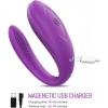 Couple Vibrator with 10 Vibrations Waterproof Remote Control Rechargeable