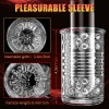 Electric Male Masturbator Cup with 7 Powerful Thrusting Rotating Modes for Penis Stimulation