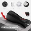 Electric Male Masturbation Cup 3D Textured Tight Vaginal