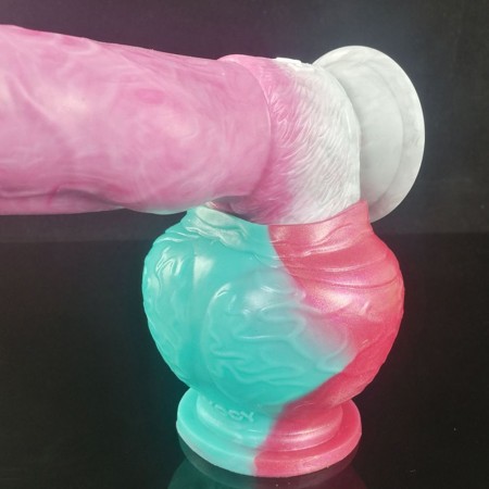 Silicone Dog/Wolf Knot Penis Sleeve Sheath Wearable