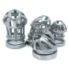 BON4Max High Quality Male Chastity Package in Stainless Steel including all Cage Sizes Complete High Quality Cock Cage Set