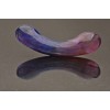 Glass Dildo - Twilight Fuchsia Luster - Luxury Sex Toy / Beautifully Colored Glass Sex Toy / Stimulating Massager by Simply Elegant Glass