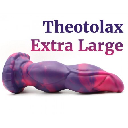 Custom Theotolax, Extra Large, Aqua Dragon Fantasy Dildo