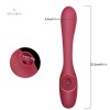 Vaginal Breast Sucking Vibrator India Dual Motor 10 Vibration Modes Waterproof Couple Female Vibrator Pussy Sucking Sex