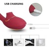 Vaginal Breast Sucking Vibrator India Dual Motor 10 Vibration Modes Waterproof Couple Female Vibrator Pussy Sucking Sex