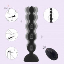 Vibrating Anal Beads 10 Stimulation Patterns 3 Speeds Wireless Remote Control