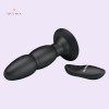 Vibrating Plug Beaded Black