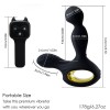 Vibrating Anal Sex Toy India Heating Wireless Remote Anal Butt Plug Prostate Massager 3 Speeds Rotating 10 Speeds Vibrating