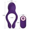 Vibrating Cock Ring India 10 Vibration Modes Waterproof Nipple Massage Couples Play