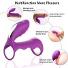 Vibrating Cock Ring Silicone Rechargeable Adult Couples Toys India