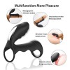 Vibrating Cock Ring Silicone Rechargeable Adult Couples Toys India