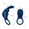 Vibrating Cock Ring Male Penis Enhancer Rechargeable Sex Toys India