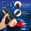 Vibrating Male Masturbator Cup Detachable Pocket Pussy Masturbation In India Artificial Vagina Rechargeable with 10 Stimulation Innovative Squeezable for Men Masturbation