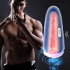 Vibrating Male Masturbator Cup Detachable Pocket Pussy Masturbation In India Artificial Vagina Rechargeable with 10 Stimulation Innovative Squeezable for Men Masturbation