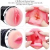 Vibrating Male Masturbator India Realistic Tight Vagina Mouth With Voice Male Sex Toy