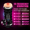 Vibrating Male Masturbator India Realistic Tight Vagina Mouth With Voice Male Sex Toy