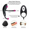 Vibrating Penis Cock Ring Enhancer Rechargeable Silicone Couple Sex Toys India