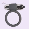 Vibrating Penis Ring Bullet Vibrator Cock Ring Sex Toys Grey