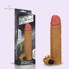 Vibrating Penis Sleeve Online India Realistic Penis Enlarger Soft Liquid Silicone 