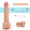 8.1Inch 20CM Vibrating Realistic Dildo G-Spot Dildos 360° Rotation Thrusting Wireless Waterproof