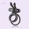 Wearable Rabbit Vibe Vibrating Penis Ring Black