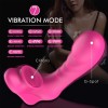 Wearable Vibrator India Clitoral G Spot Butterfly Vibrator Heating Vibrating Dildo Wireless Remote Control 7 Powerful Vibrations Rechargeable Waterproof Sex Toys