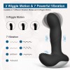 Wiggle Heating Anal Vibrator Dual Motors Remote Control