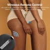 Wiggle Heating Anal Vibrator Dual Motors Remote Control