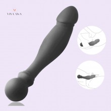 Anal Dildo Silicone Black