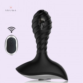 Anal Sex India Anal Vibrator 10 Vibration Modes Prostate Play Wireless Remote Butt Plug