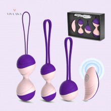 Ben Wa Balls Kegel Balls 3 Balls Kit India Exerciser For Tightening Female Pelvic Floor Strengthening