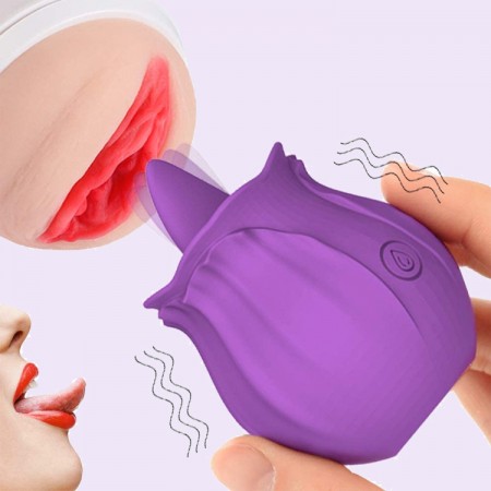 Clit Stimulator G spot Vibrator Clitoral Tongue Vibrator Breast Nipple Sucker Female Masturbator Sex Toy India