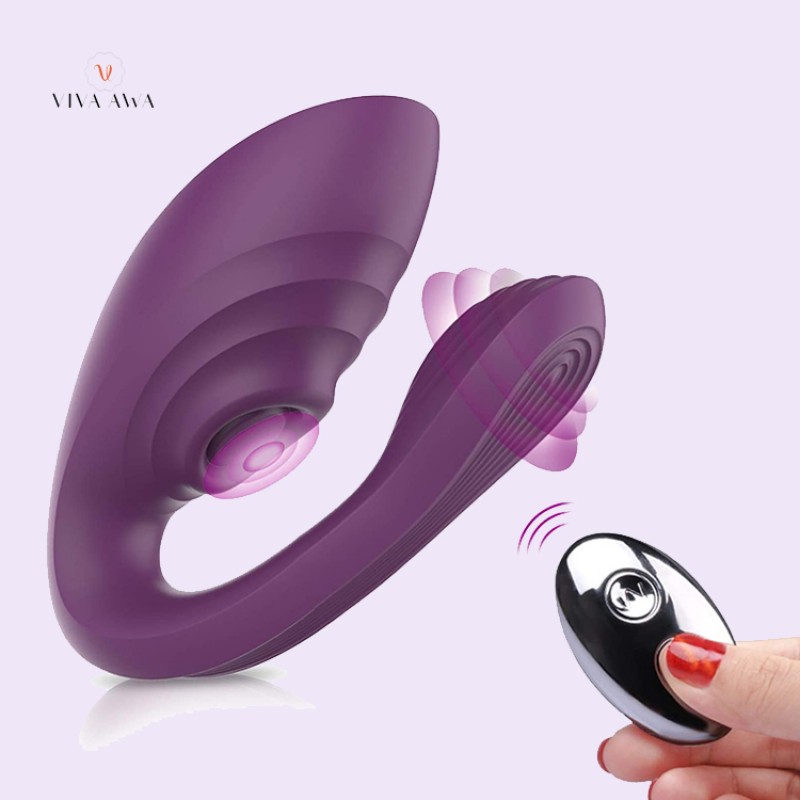 Clitoral Stimulation G-Spot Vibrator 10 Vibration Wireless Remote Control Adult Sex Toy India