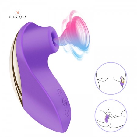 Clitoral Sucking Vibrator 10 Frequencies Waterproof Rechargeable Female Sex Toy