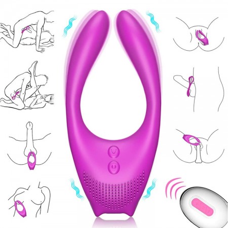 Cock Ring India Couple Vibrator Penis Vibrator with 12 Powerful Vibrations