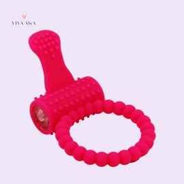 Cock Ring vibrator RED Sex Products Vibrator 