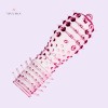 Condom Vibrating Sleeve RED Sex Toys For Men