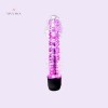 Crystal Sleeve Massager With Multifunction Vibrator