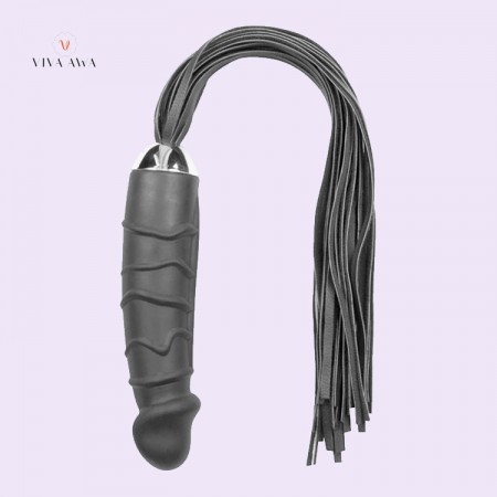 Dark Side Bubble Anal Vibrator With Whip BDSM Toys India