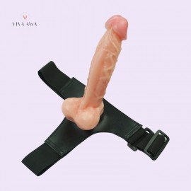 Dildo with Testicles Acorn Strong Suction Cup Lesbian Strap On Toys