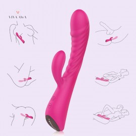 G-Spot Rabbit Vibrator India Waterproof Rechargeable Adult Sex Toys for Women