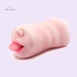 Indian Deep Throat with Tongue Teeth Maiden Artificial Vagina Pussy Toys for Men