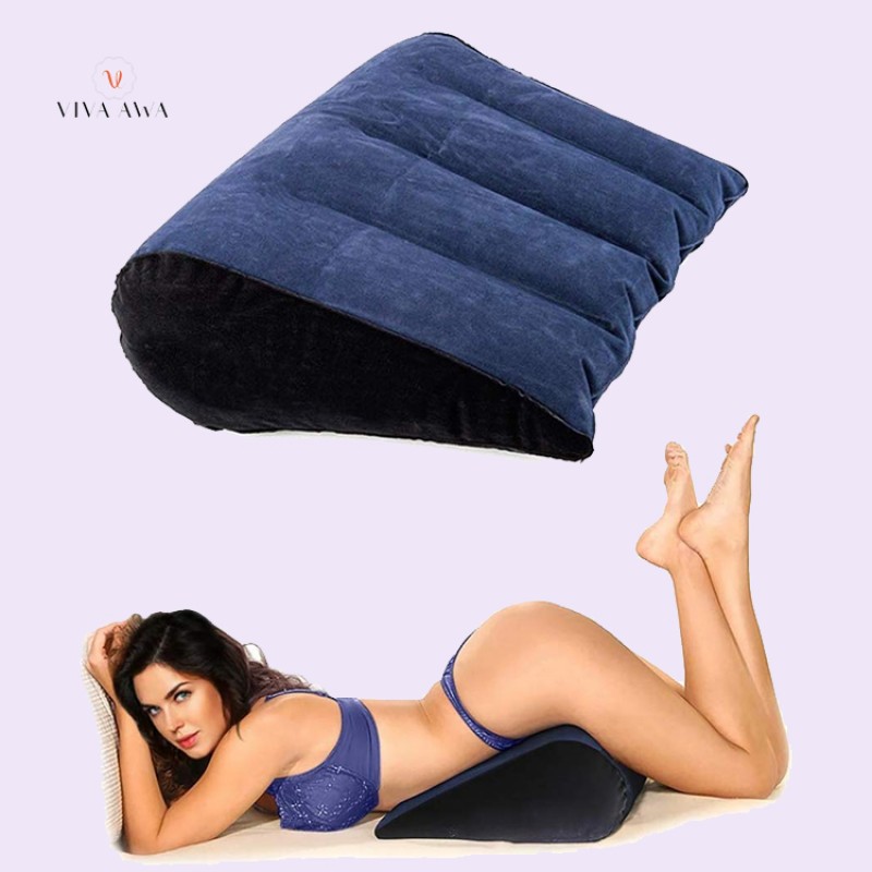 Inflatable Sex Wedge Pillow Position Cushion Triangle Sex Furniture India