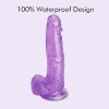 Jelly Purple Dildo Buy Online Soft Sex Indian