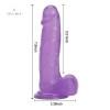 Jelly Purple Dildo Buy Online Soft Sex Indian