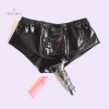 Leather Panty With 5.1 Inch Vibrating Dildo Multispeed Vibration Sex Toy India