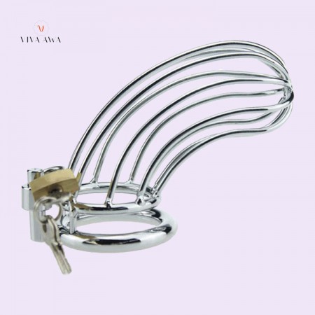 Male Chastity Device Steel Bird Cage Male Chastity Device Belt