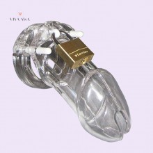 male chastity devices plastic watchful eye transparent plastic cage